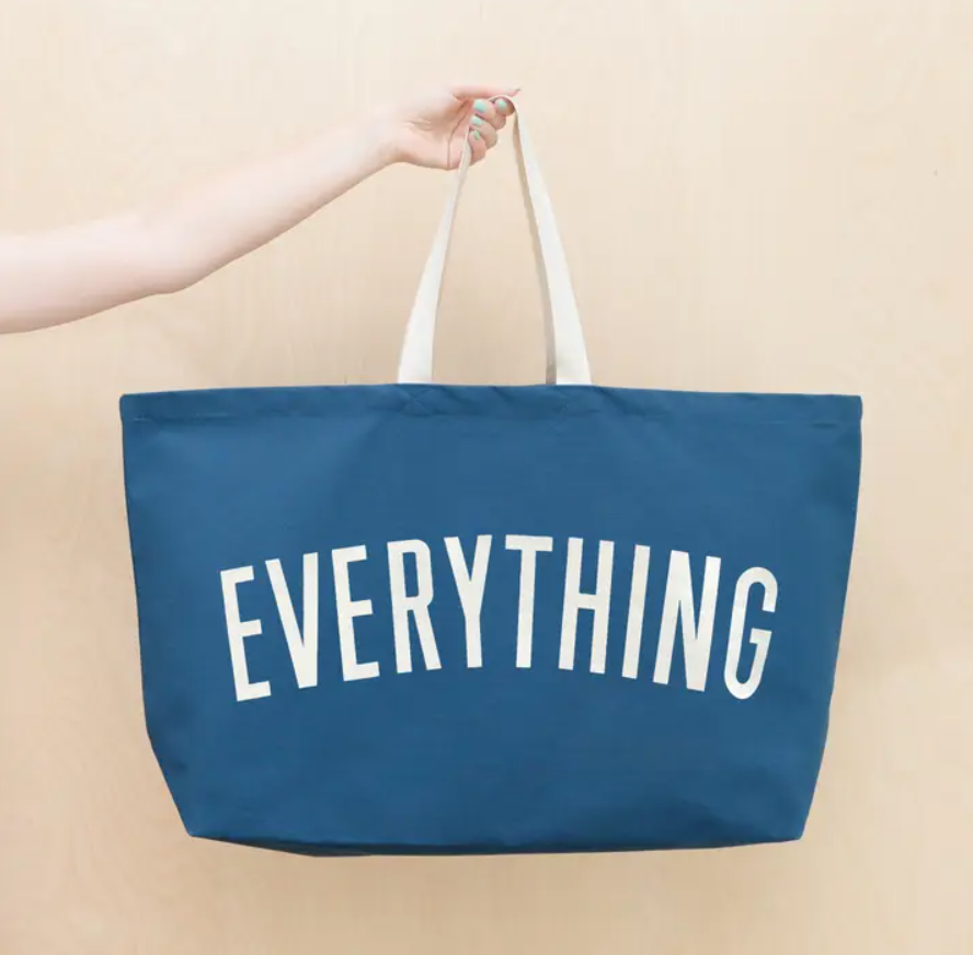 関込 Alphabet Bags アルファベットバッグス◆Everything トート I need this Everything Really Big Bag by Alphabet Bags